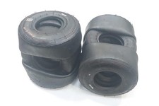 Used Mojo D2 Slick Used Tyre Set Bundle (2 Sets) Go Kart Racing