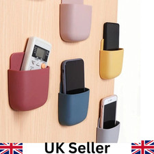 Wall Mounted Smart TV Remote Control Holder Home Office Organizer Storage Case