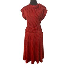 Lindy Bop Red Black Polka Dot