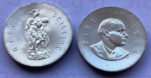 Unc 1966 irish - 2, x