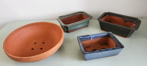 Ceramic bonsai pots planters - bonsai,
