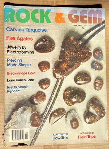 Rock gem magazine may 1977 - magazine,