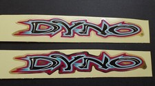 2 NOS AUTHENTIC DYNO BMX GT BIKES FRAME STICKERS #2 / DECALS