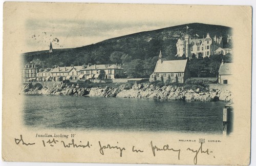 Innellan looking west argyll - looking,