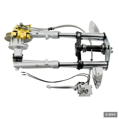 Front fork brake caliper - front,
