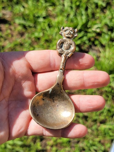 Lincoln imp brass - brass, spoon