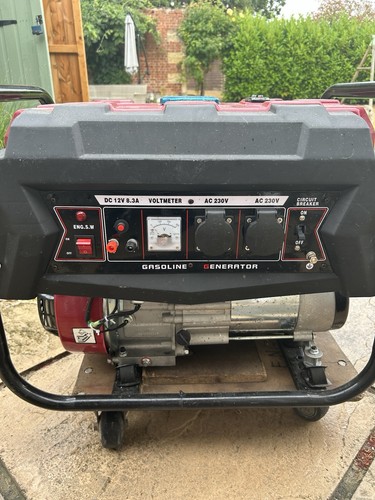 Petrol generator 6500w - petrol, 3.4kva