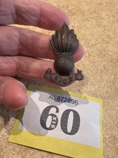 millitary brass cap badge