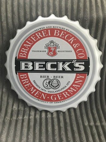 Becks bottle top - becks,