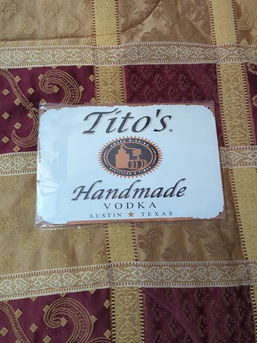 Metal sign tito - sign, tito’s