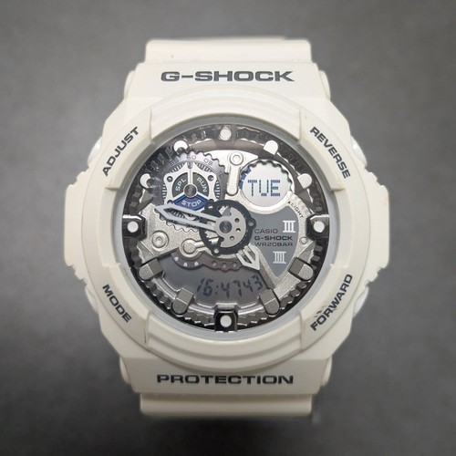 Casio shock 300 white - ga-300,