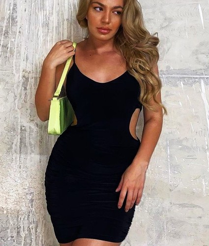 Side cut out body con - side,