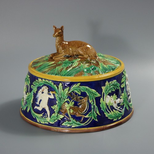 George jones majolica - majolica, deer
