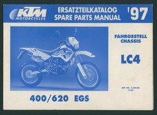 KTM LC4 400 620 EGS (1997) Spare Parts Manual Catalogue Book List CHASSIS FR02
