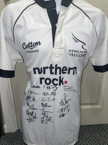 Signed newcastle falcons - falcons, 2008