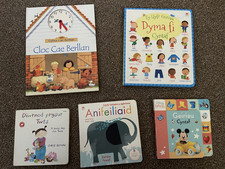 5 Welsh language books primary