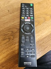  Genuine RMT-TX100U For Sony Netflix TV Remote Control KDL55W800C XBR-75X880C