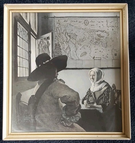 Vermeer officer and laughing - vermeer,