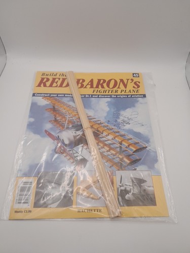 Build the red baron fighter - red, baron's
