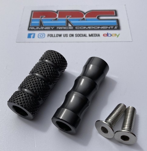 Motorcycle alloy toe pegs - alloy,