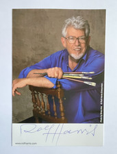 Rolf Harris - Artist & TV Presenter - Original Hand Signed Autograph