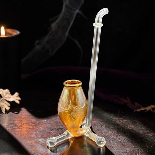 Vintage bohemian glass cognac - bohemian,
