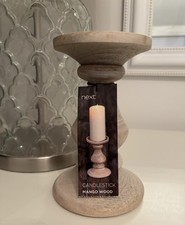 Next Mango Wood Medium Pillar