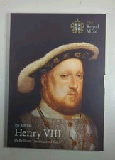 2009 UK BUNC Henry VIII £5