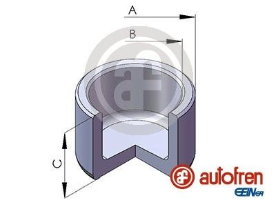 Piston brake caliper d025130 - brake,