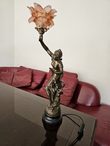 Bronze lamp charmeuse - lamp, “charmeuse”
