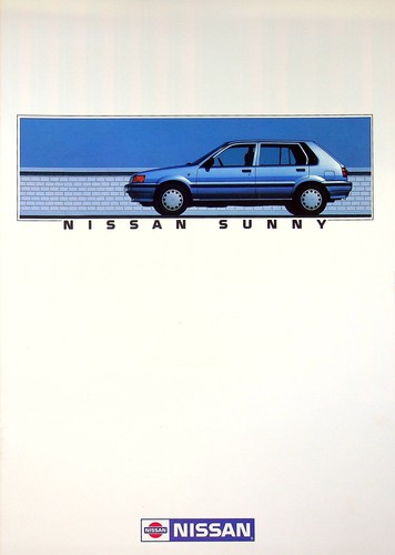 243516 nissan sunny brochure - 243516),