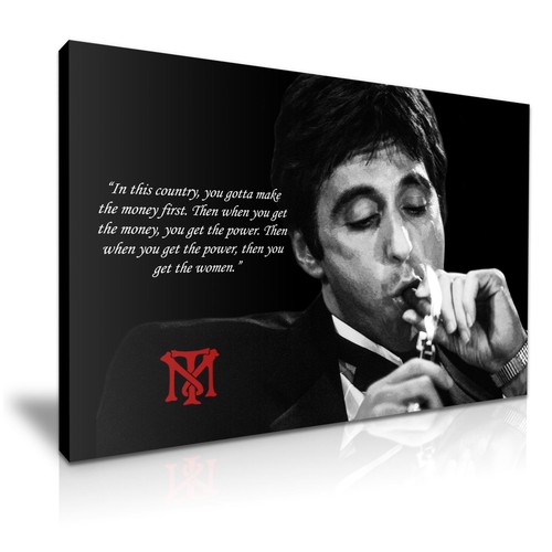 Scarface tony montana quote - scarface,