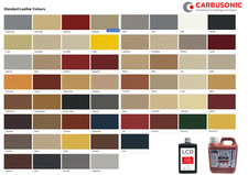 Leather colour restorer paint