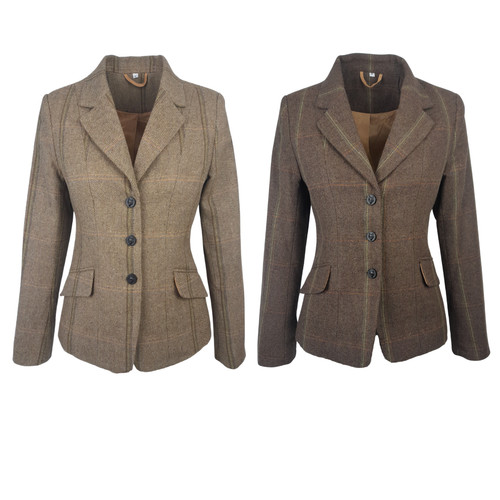Cameo equine tweed show jacket - equine,