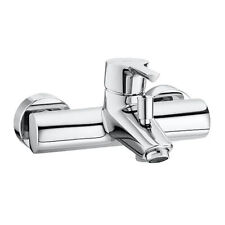 Roca Malva Wall Mounted Round Single Lever Chrome Finish Bath Shower Mixer Tap