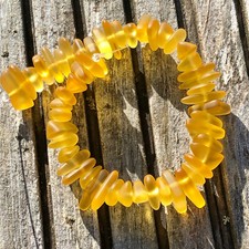 1 Strand Cultured Sea Glass