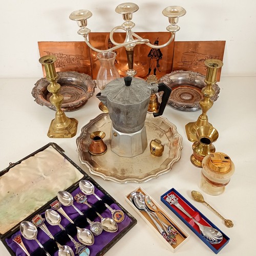 Assorted metalware items 5kg - assorted, 4.5kg