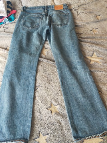 Levi 501 jeans - in, worn