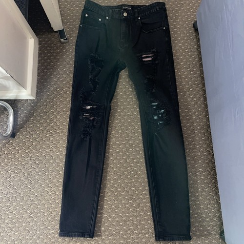 Men esntls ripped jeans - h.esntls,