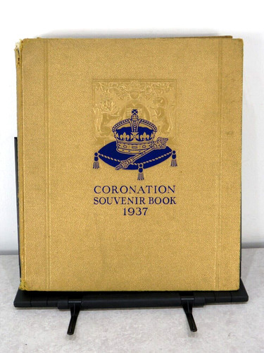 Coronation souvenir book 1937 - coronation,