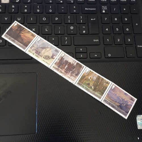 Isle man mint set stamps - set,