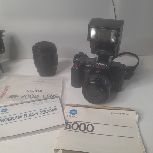 Minolta 5000 camera sigma - minolta, af