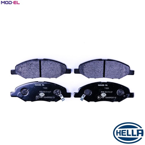 Brake pad set - pad, disc