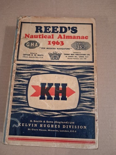 Reeds nautical almanac 1963 - reeds,
