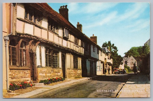 Postcard dorchester cottages - postcard,