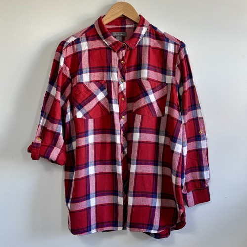 Red check shirt - check, uk