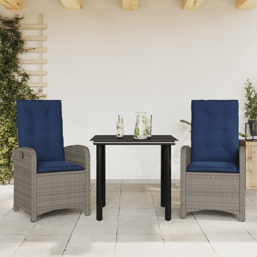 Garden dining set grey - garden,