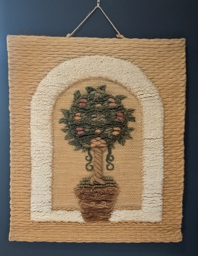 Vintage 1970s topiary tree - 1970s,