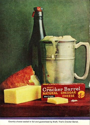 1961 advert kraft cracker - kraft, 'cracker