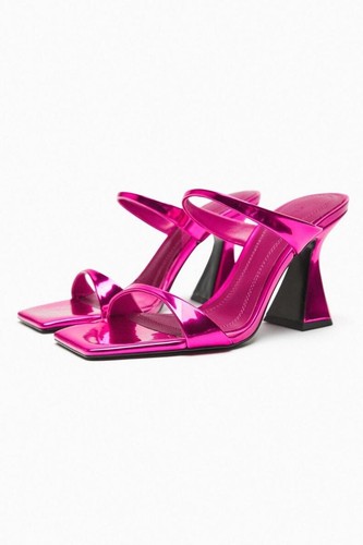 Zara pink metallic - zara,